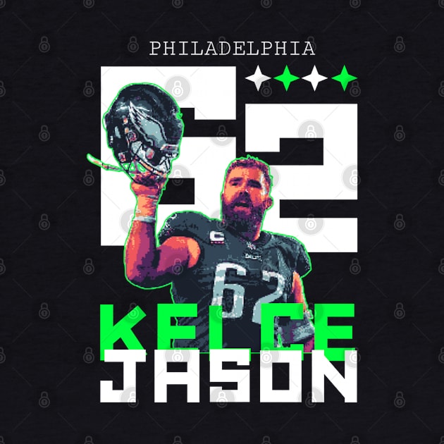Jason kelce by Qrstore